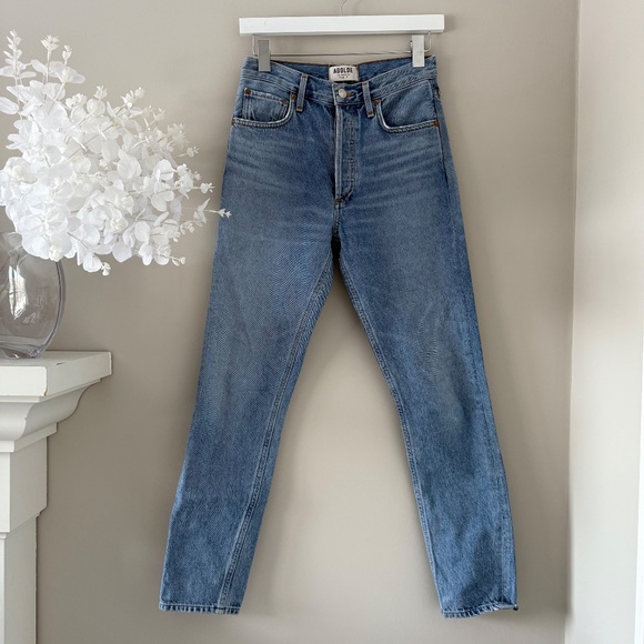 Agolde Jamie High Rise Classic in Brooklyn, Sz 25 - Picture 5 of 10